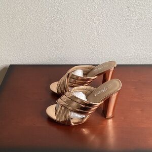 Forever 21 Rose Gold Heels